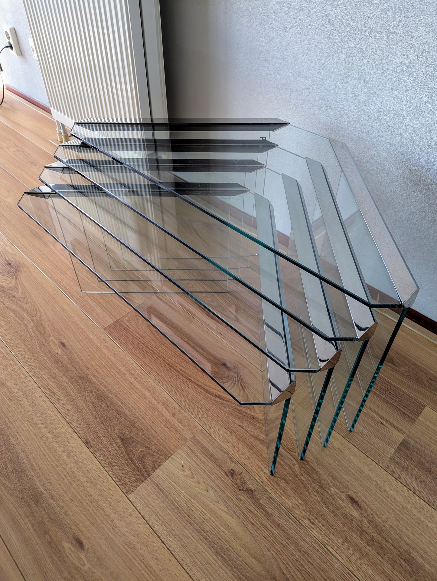 Gallotti & Radice “Nesting” Side Tables (Set of 4) – Pierangelo Gallotti (1970s)