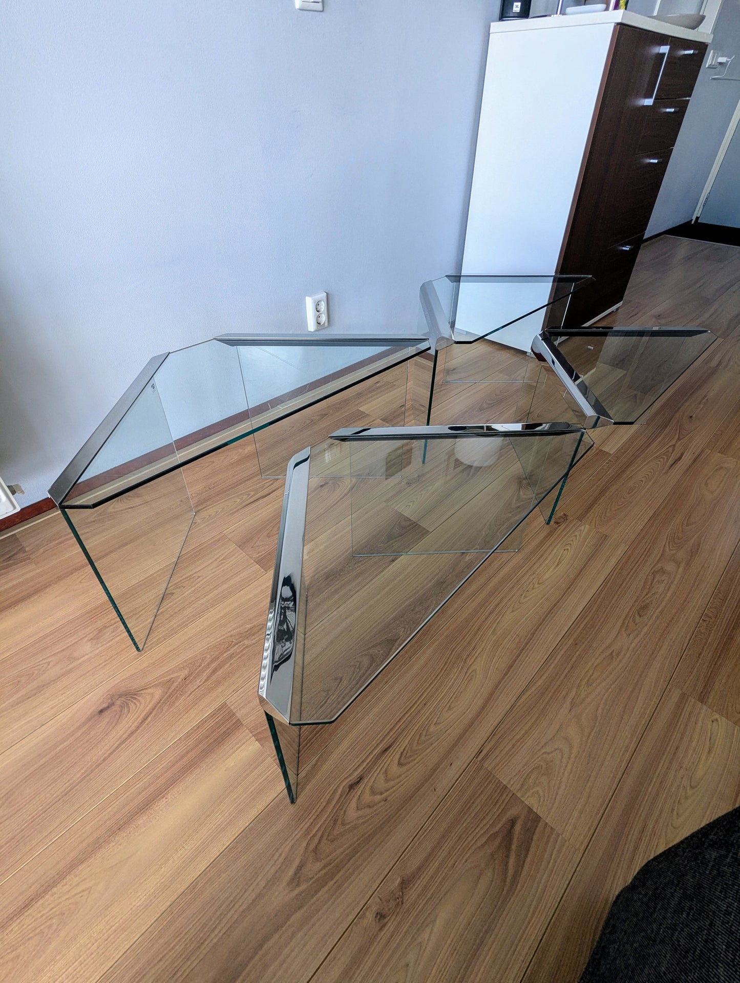 Gallotti & Radice “Nesting” Side Tables (Set of 4) – Pierangelo Gallotti (1970s)