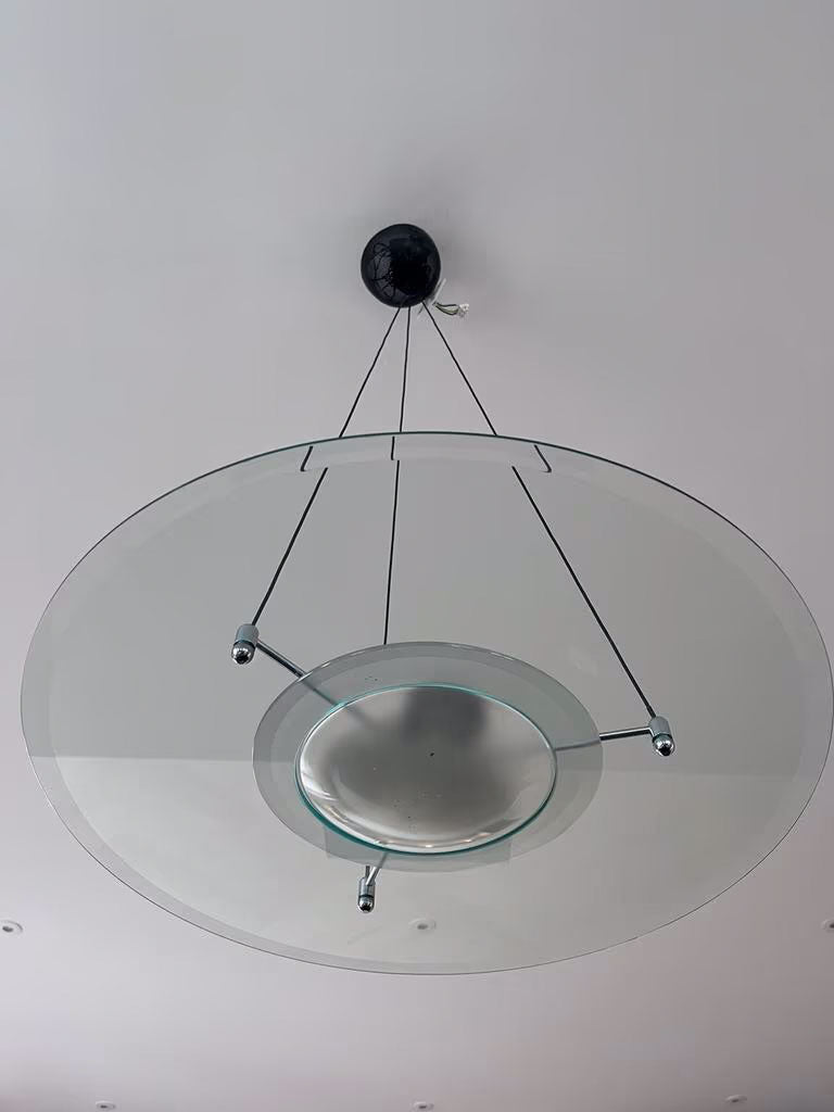 Bieffeplast “Sguish” Pendant Lamp – (1980s)