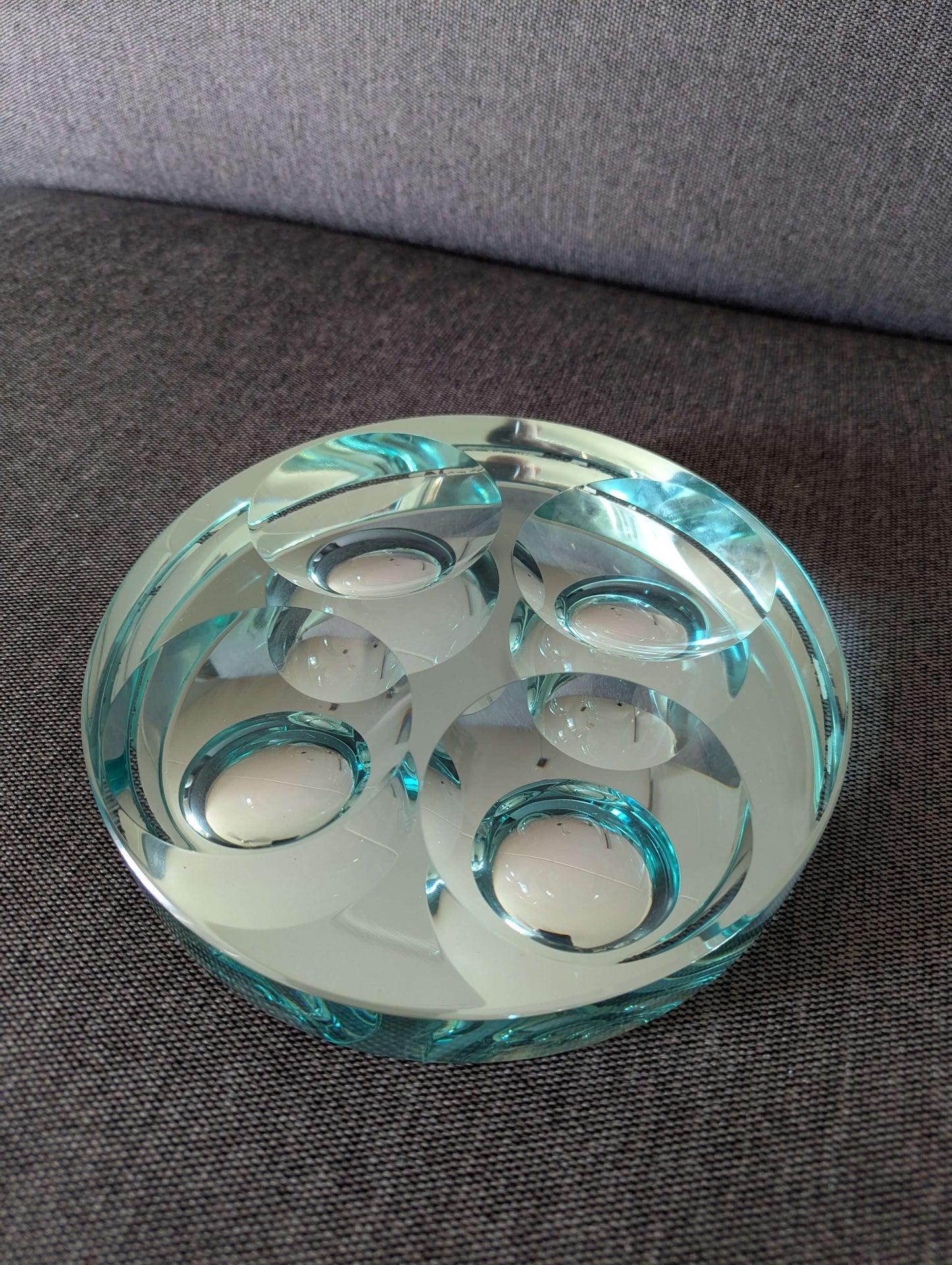 Fontana Arte “Vide Poche” Glass Bowl – Design by Max Ingrand – 1960s