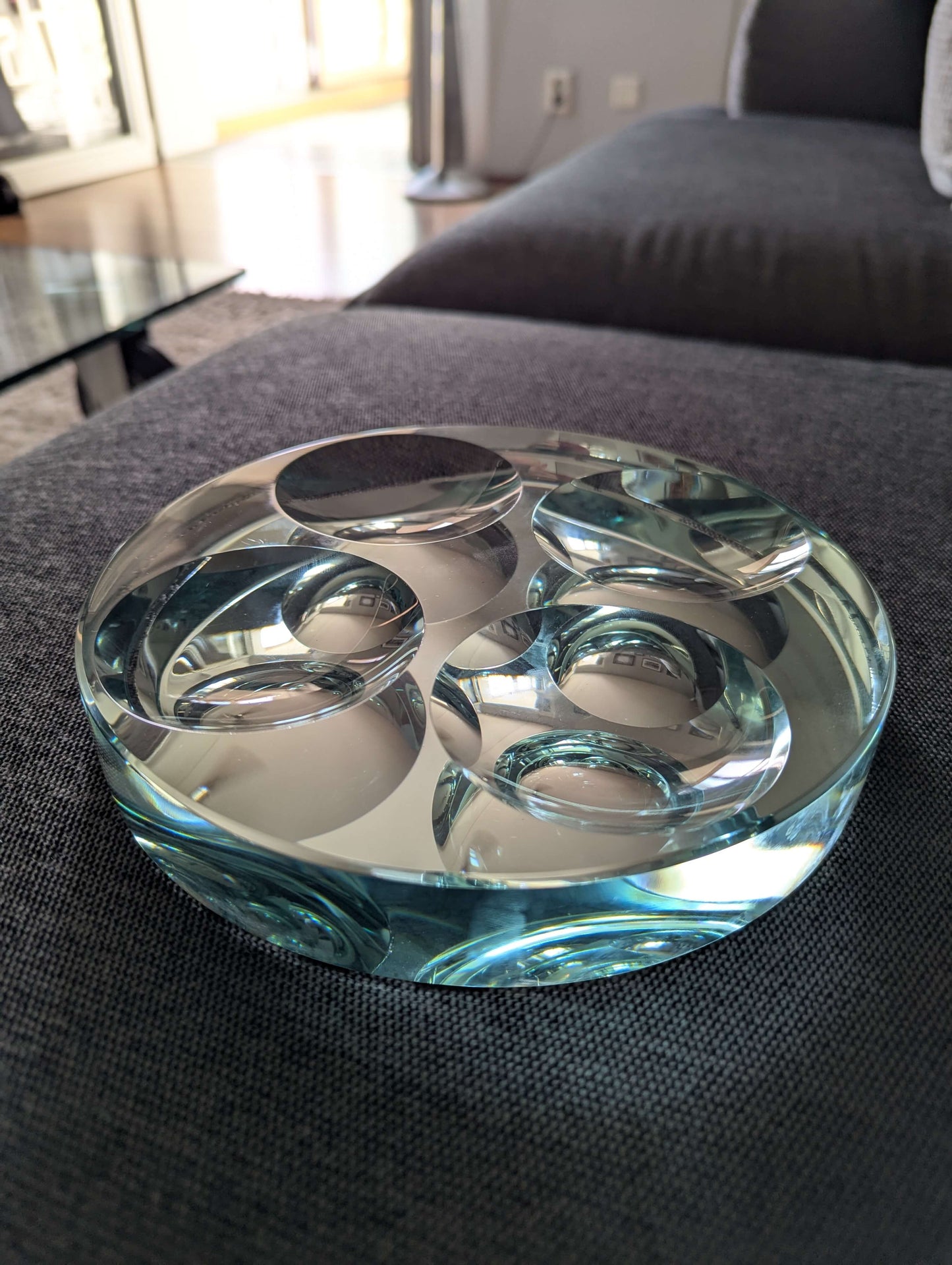 Fontana Arte “Vide Poche” Glass Bowl – Design by Max Ingrand – 1960s