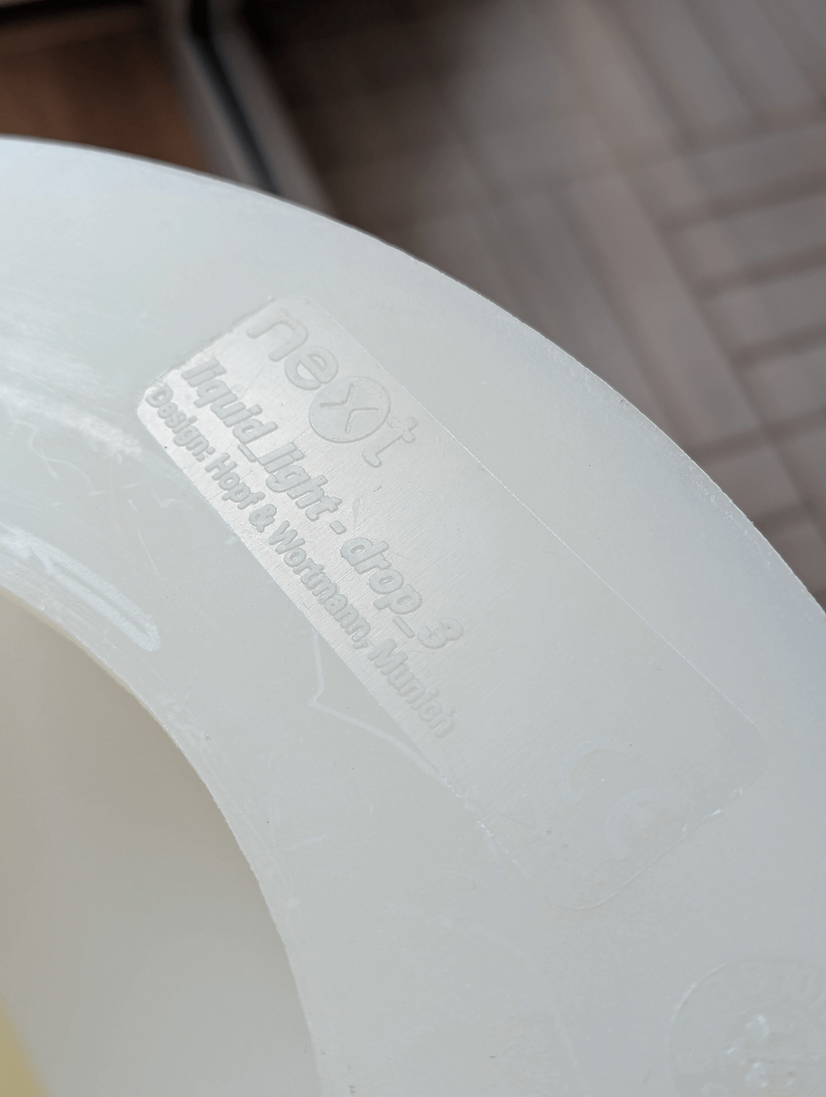 Next “Liquid Light – Drop 3” Floor Lamp – Hopf & Wortmann