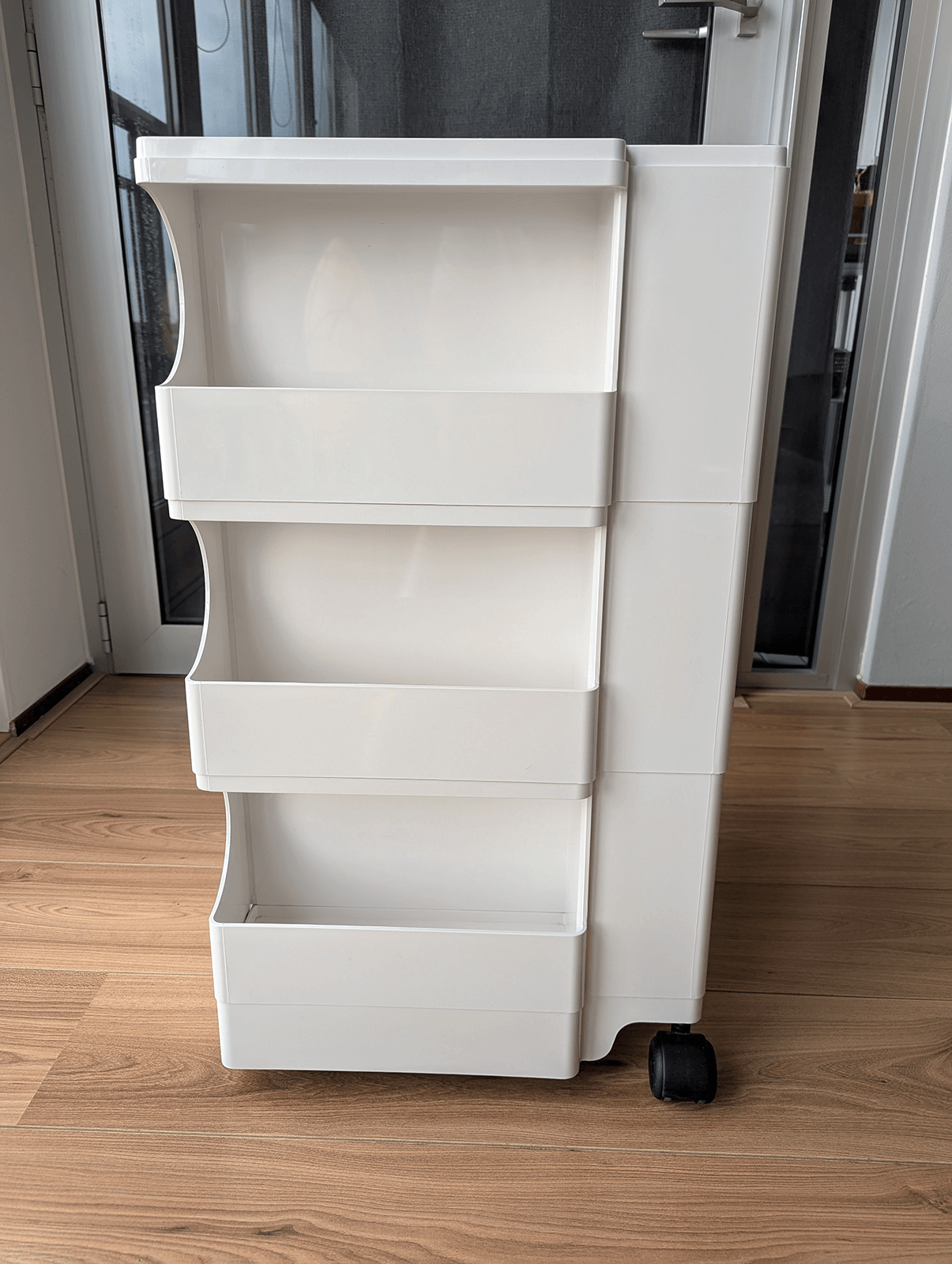 B-Line “Boby Trolley” – 3/3 drawers – Joe Colombo (White, Italy)