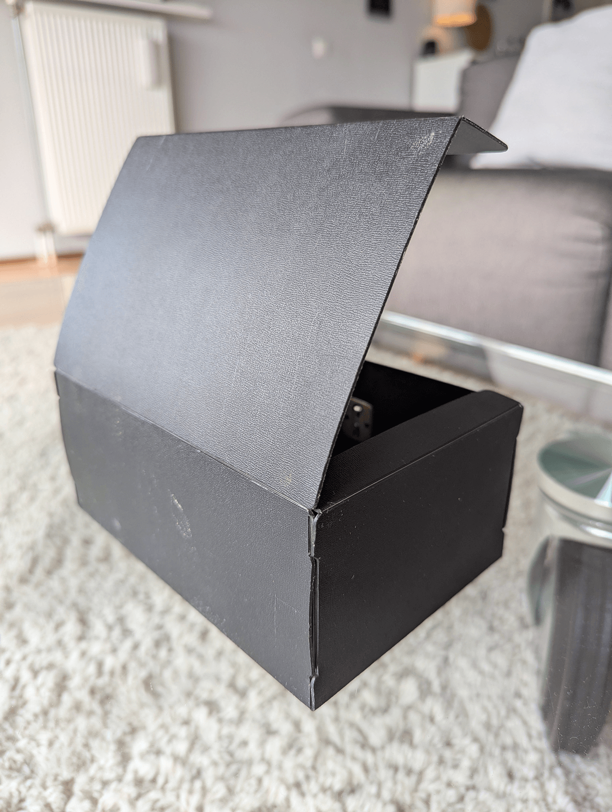 (2x) Original Herman Miller sample boxes - plastic, vintage