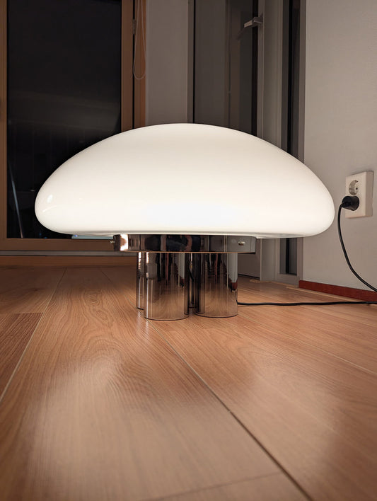 Sergio Mazza & Giuliana Gramigna “Magnolia” XL Tafellamp – Quattrifolio (1973)