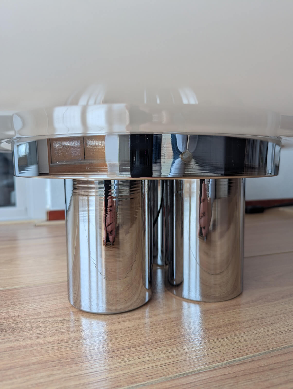 Sergio Mazza & Giuliana Gramigna “Magnolia” XL Tafellamp – Quattrifolio (1973)