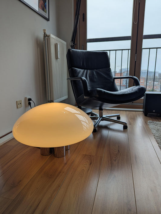 Sergio Mazza & Giuliana Gramigna “Magnolia” XL Tafellamp – Quattrifolio (1973)