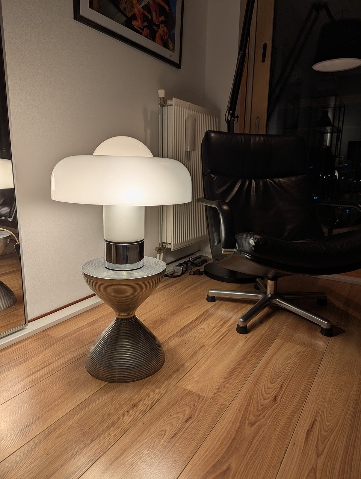 Luigi Massoni “Brumbry” Table Lamp - Harvey Guzzini (1969)