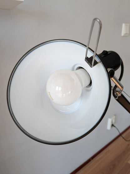 (Large) Artemide Tolomeo Tavolo Desk Lamp - Black Aluminium