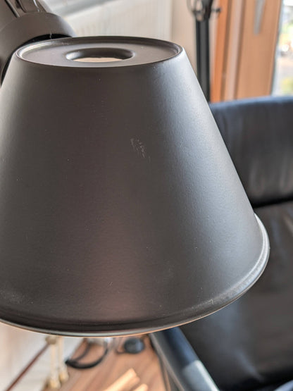 (Large) Artemide Tolomeo Tavolo Desk Lamp - Black Aluminium