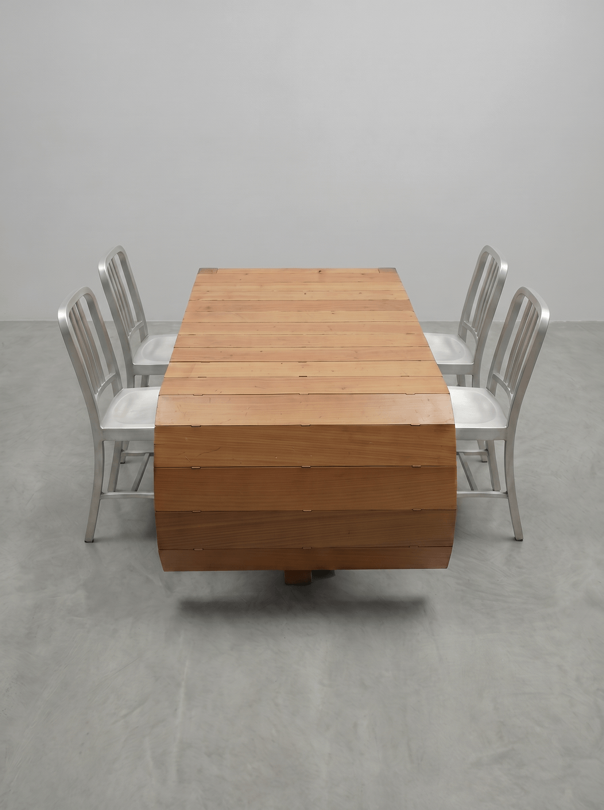The Atelier Table - Custom Made Unique Design Extendable Table (98-197cm) - Beech Wood